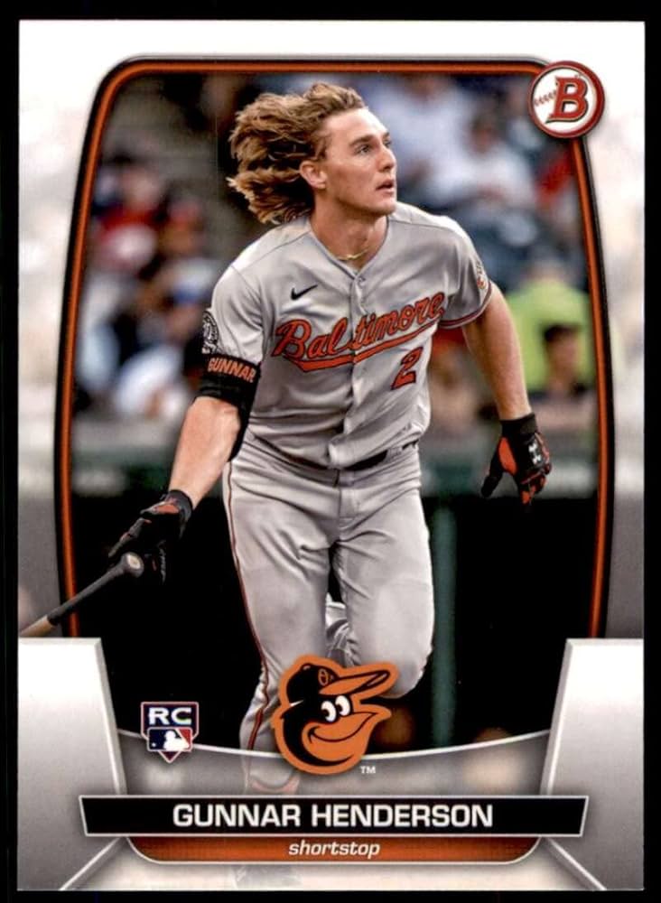 Amazon.com: 2023 Bowman #65 Gunnar Henderson RC Rookie